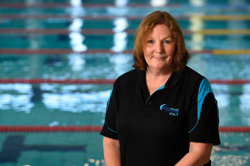 PASSION: Ballarat Aquatic and Lifestyle Centre aquatic leader Leanne White has been recognised for her dedication to swimming and survival. Picture: Adam Trafford