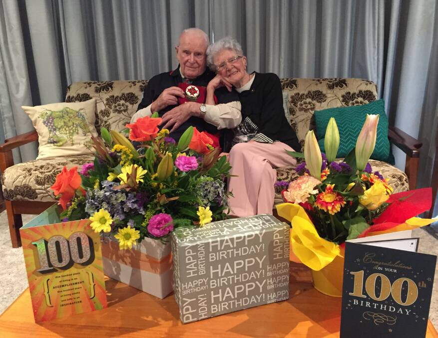 MILESTONE: Siblings George Prolongeau and sister Muriel Welsh are fine with sharing a birthday. They have done so for 100 years now, with George turning 100 on Wednesday on the same day Muriel will turn 102. 