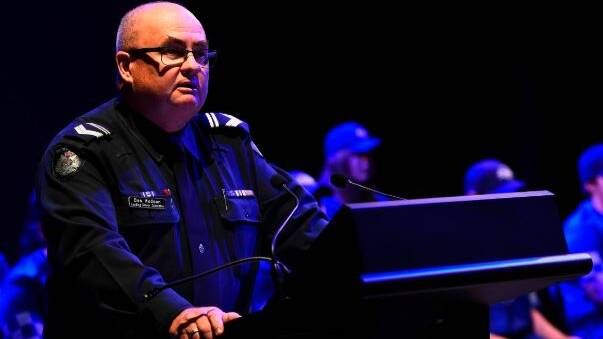 Ballarat police Leading Senior Constable Des Hudson. 