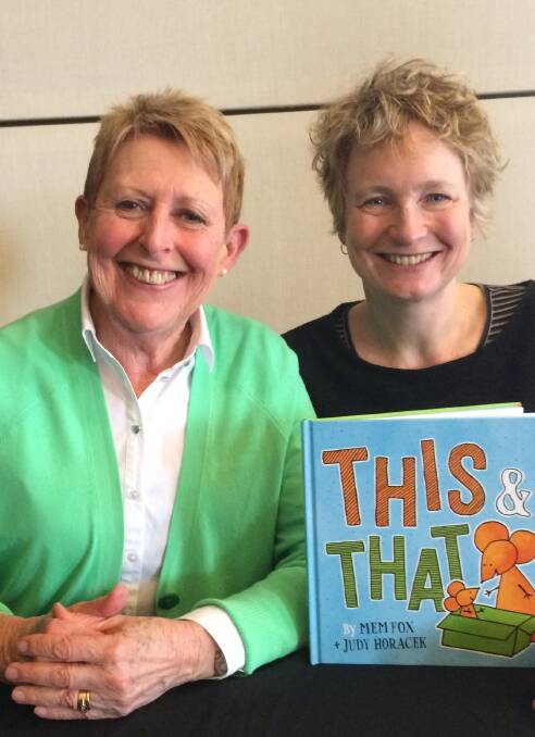 Author Mem Fox, illustrator Judy Horacek will visit with new book 'This and That'