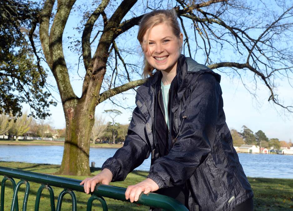 FOCUS: Moving is important for anyone with arthritis but training to complete a half-marathon is a personal challenge for Amanda Sobey. Picture: Kate Healy