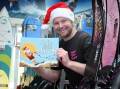 Ballarat author Dave O'Neill will launch his second book, Santa Skis the Murray, at SpringFest Sunday Market. The book will also be available in bookstores and Skin Ski and Surf, which helped inspire the story. Picture by Kate Healy