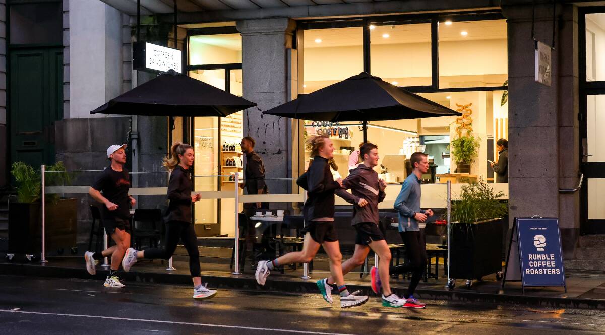 Cobbs Coffee, on Lydiard Street, is set to be among the cafes opening extra early on Marathon Sunday to capture the early crowd for the inaugural Ballarat Marathon. Cobbs is near the start and finish line. Picture by Runners Prep