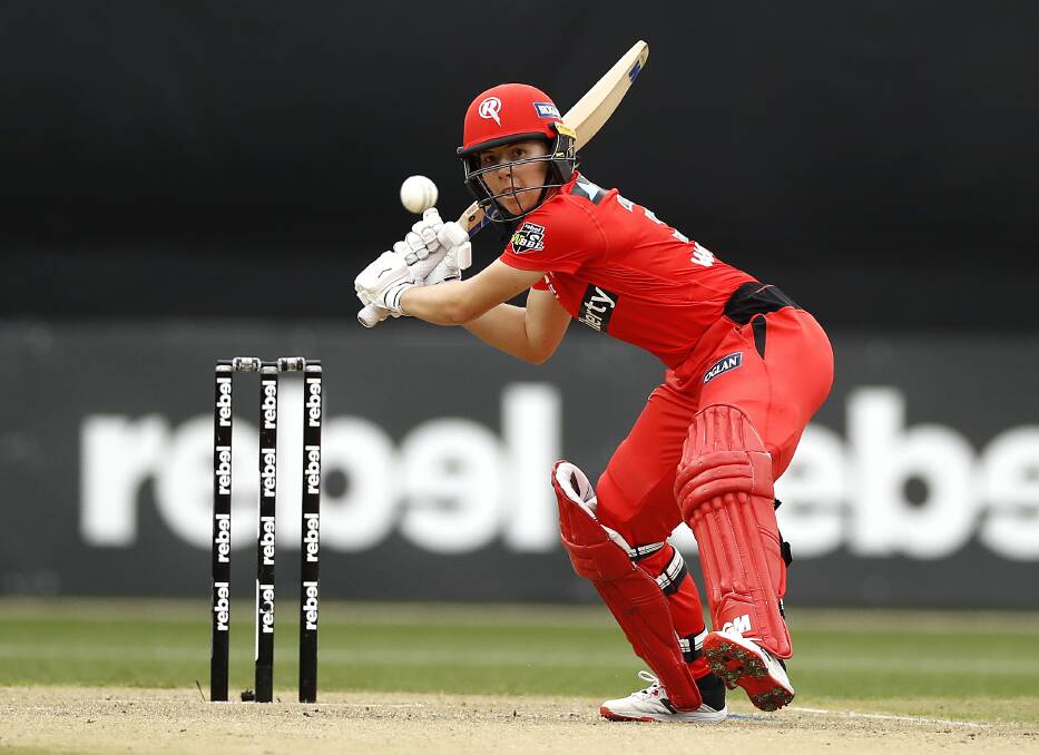 TALENT TIME: To see players like Mortlake product Georgia Wareham play for Melbourne Regeades on our turf again has widespread benefit for the region. Picture: Ryan Pierse, Getty Images