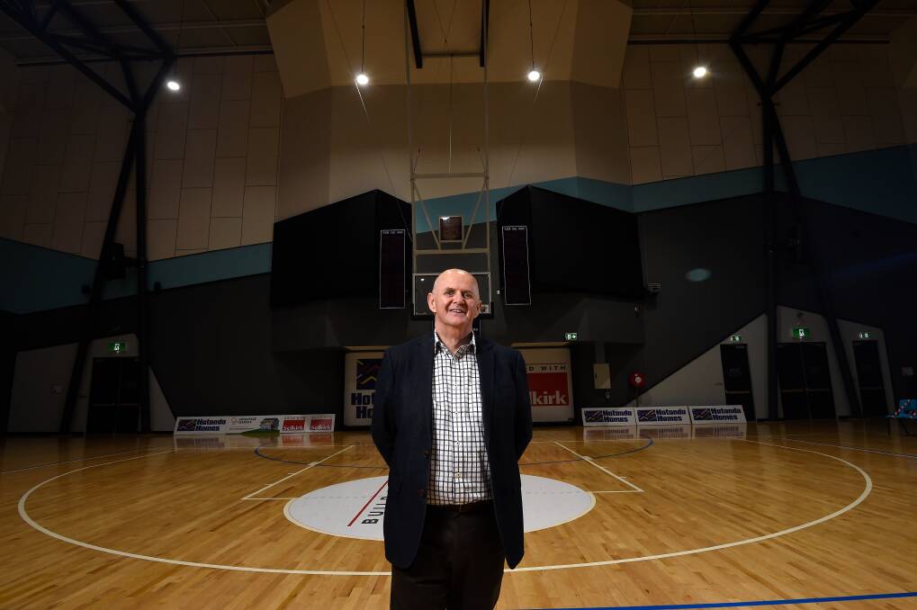 FAREWELL: Basketball Ballarat chief Peter Eddy signs off a career in which he loved watching others grow. Picture: Adam Trafford