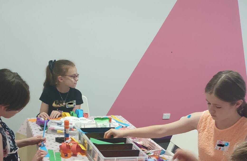 SUPPORT: Ballarat's GirlGlossOphy group works as a team on personal development activities, drawing on each other's strengths. Picture: GirlGlossOphy