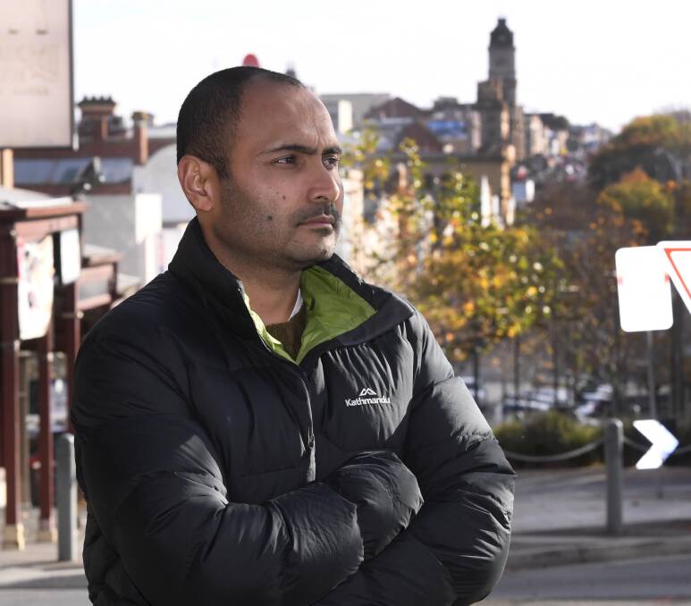 STAND: Indian-Australian man Ronnie Singh who has spoken out about racism in Ballarat, calling for people to truly understand the Black Lives Matter movement. Picture: Lachlan Bence