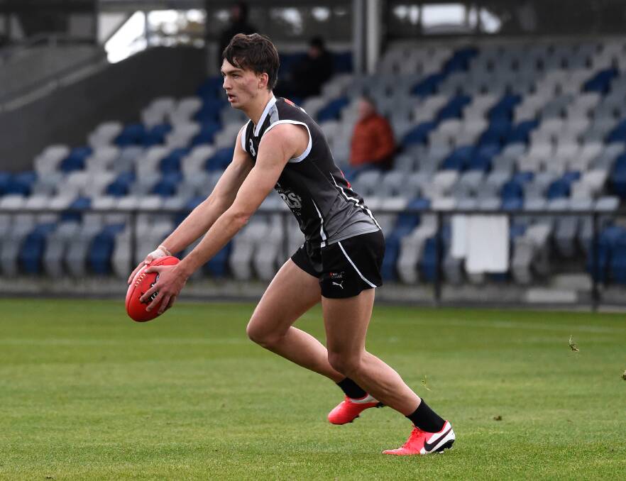 PREPARE: Rebel Josh Gibcus (East Point and St Patrick's College) is among a strong band of clubmates invited for testing at this year's AFL Combine. Picture: Adam Trafford