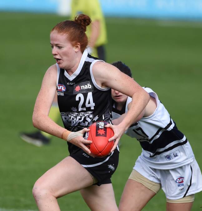 READY TO ROAR: Richmond recruit Sophie Molan is a product of Ballarat's booming grassroots. The Rebels' graduate also played junior football with Mount Clear and Lake Wendouree. Picture: Kate Healy