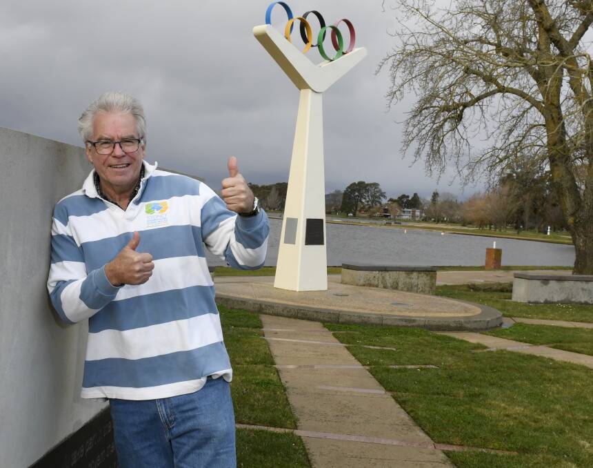 RAPT: Ballarat Grammar's former senior girls' rowing coach Bill Gribble admits to a Dean Boxall-like moment in his living room when Lucy Stephan won gold in the women's four this week. Picture: Lachlan Bence