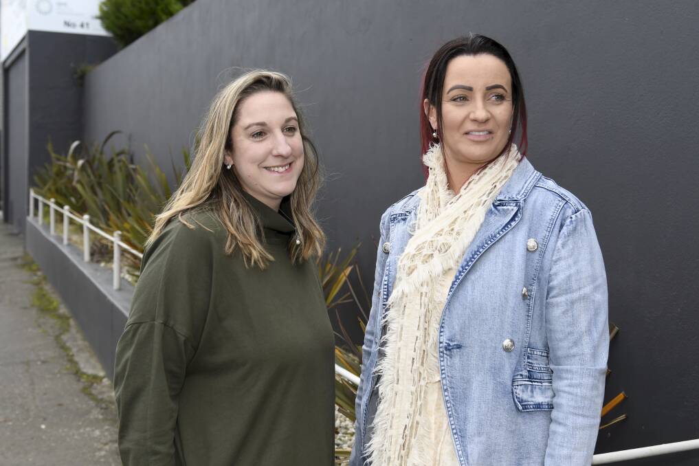 FLY: Wings for Hope co-founders Virginie Woolidge and Brooke O'Doherty are hosting the charity's inaugural major fundraiser in a bid to empower women and support survivors of family violence with weekend retreats. Picture by Lachlan Bence