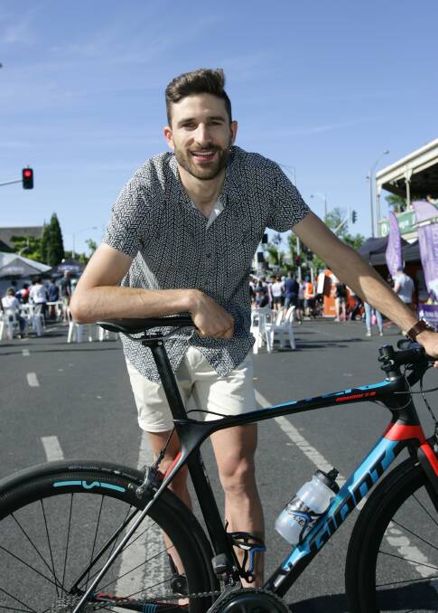GEARING UP: Nick Locandro ahead of his first national championships ride, is ready for a ride to honour his dad, who died with younger onset dementia. Picture: Craig Holloway