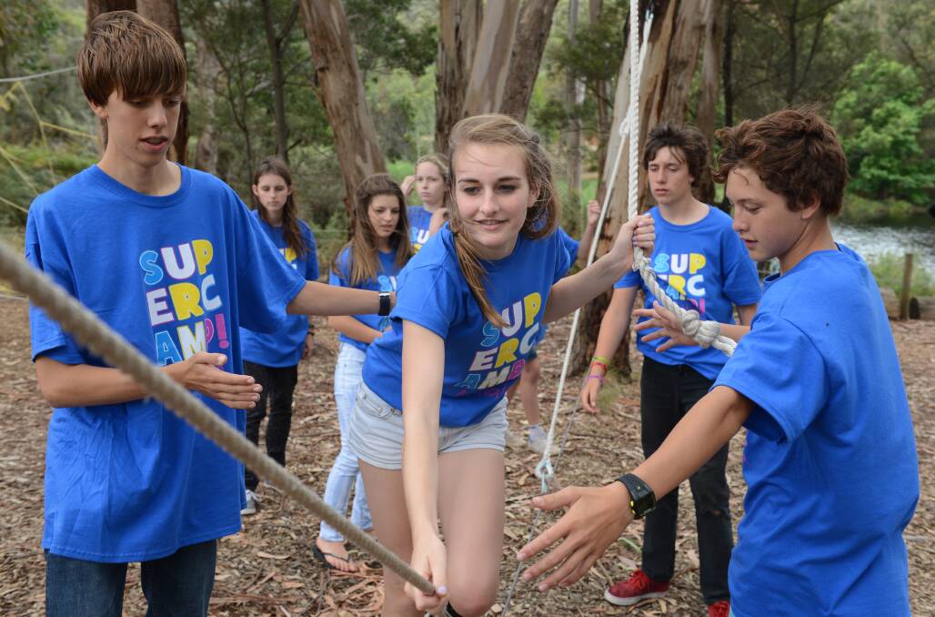 CHALLENGE: Cave Hill Creek is open to adventure programs but organisers can hardly wait to welcome back school camp fun in whatever form they can. Picture: Adam Trafford
