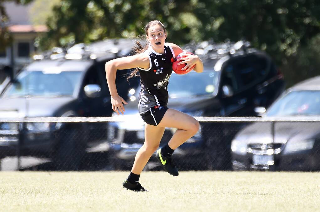 DRIVEN: Rebel Jessica Rentsch travels from Hamilton as part of the Ballarat-based talent squad. Rentsch will play in a Future Stars showcase in Melbourne this weekend.