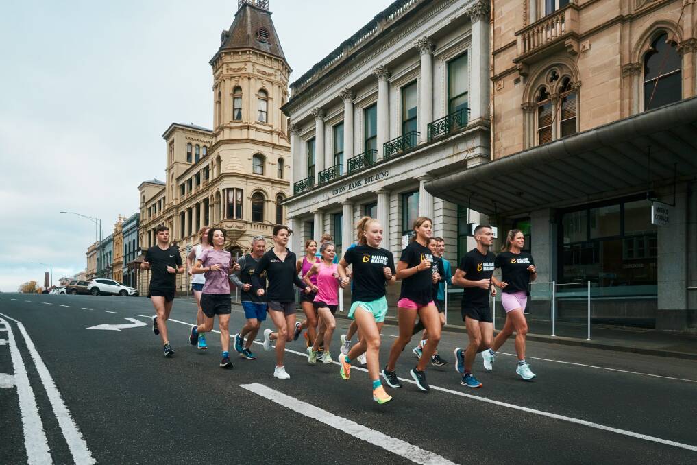 Mair Street will be reduced to one lane between Camp and Lydiard streets to allow runners a rare chance to run the historic streets on the road on both days. Picture by Ballarat Marathon