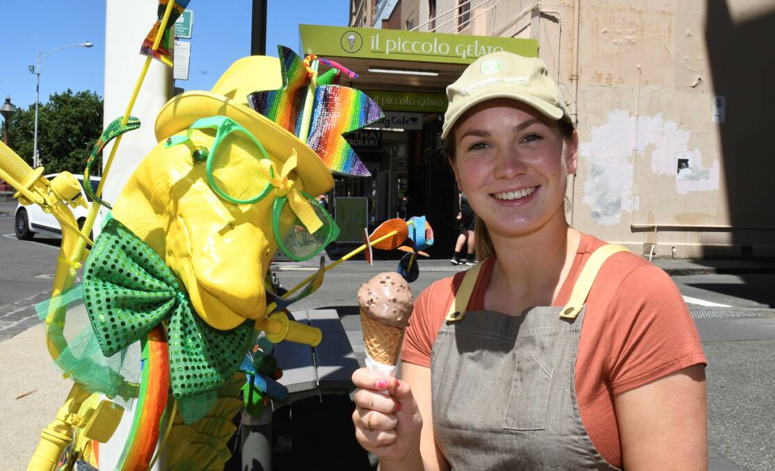 SCOOP: Il Piccolo Gelato's Ruby Johnstone is gearing up to cool down cycling crowds with a delicious ice cream.