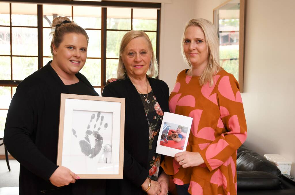 LEGACY: Chantal , Anne and Annya Ryan hope to raise greater awareness for the choice and dignity in organ donation. Picture: Lachlan Bence