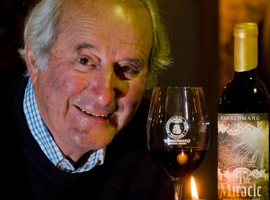SPECIAL MOMENT: Luigi Bazzani marks milestones with signature wines like his 2008
The Miracle, which hailed rains at the end of a taxing 10-year drought.