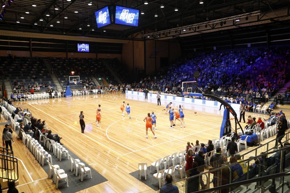 ACTION: Bendigo Stadium has a Jumbotron, so does Geelong, but it would mean so much to us to have one too. We've been good Santa, but a Jumbotron would make it all so much better. Picture: Bendigo Advertiser
