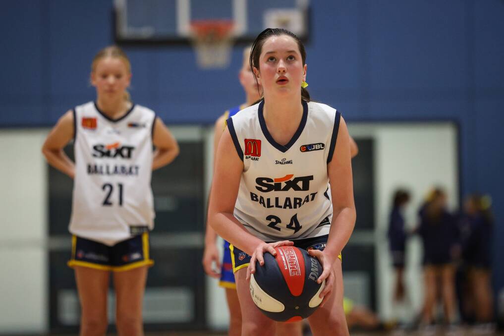Wait for it - record numbers are expected for Basketball Ballarat's 50th annual junior tournament in June with soccer set to bring thousands more to town at the same time. Picture by Luke Hemer