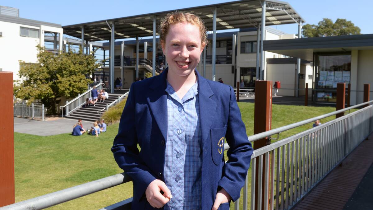 PREPARE: Damascus student Jessica Sainsbury will explore the United States and Canada for the World Scout Jamboree in July. Picture: Kate Healy
