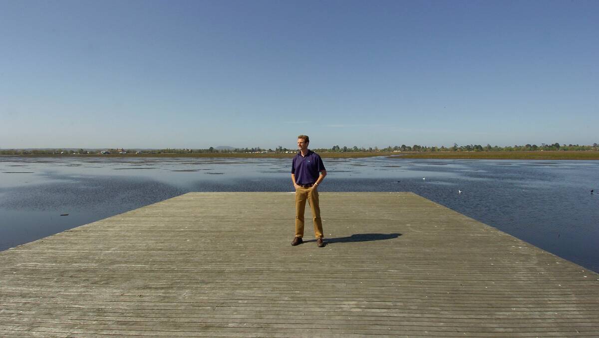 REFLECTION: Olympian Anthony Edwards in a visit back to Lake Wendouree