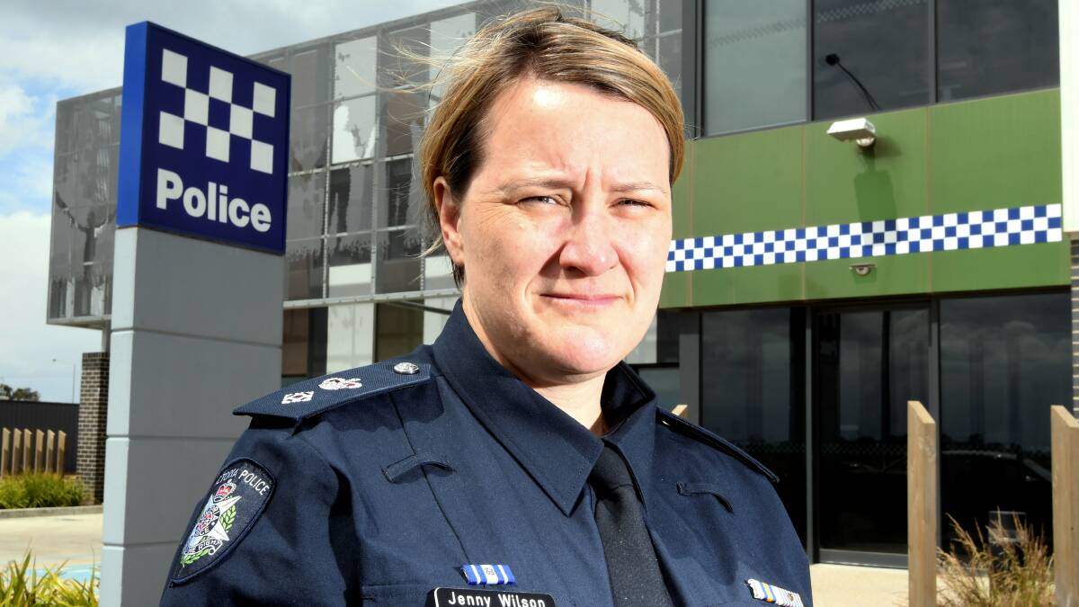 Ballarat Police superintendent Jenny Wilson. Picture: Lachlan Bence
