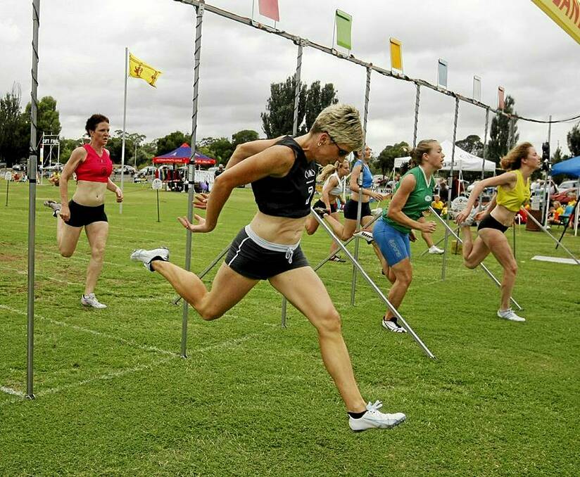 Maryborough Gift was a popular New Year's stage for Ballarat sprinters, such as Narelle Lehmann pictured crossing the gates in 2010, before the rise in interstate carnivals. An equal purse will help reinforce Maryborough's status.