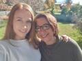 OPEN CHAT: Dionne and Cassandra Anslow have spoken out about the impact that Crohn's disease has had on their lives. Photo: SUPPLIED. 