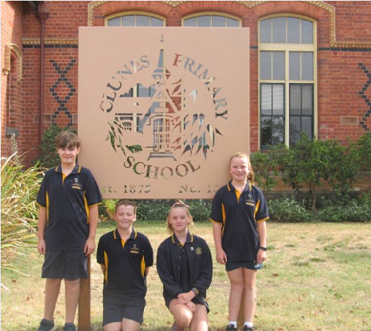 FUTURE LEADERS: Opportunities for leadership within Clunes Primary School's community are available at every year level.  