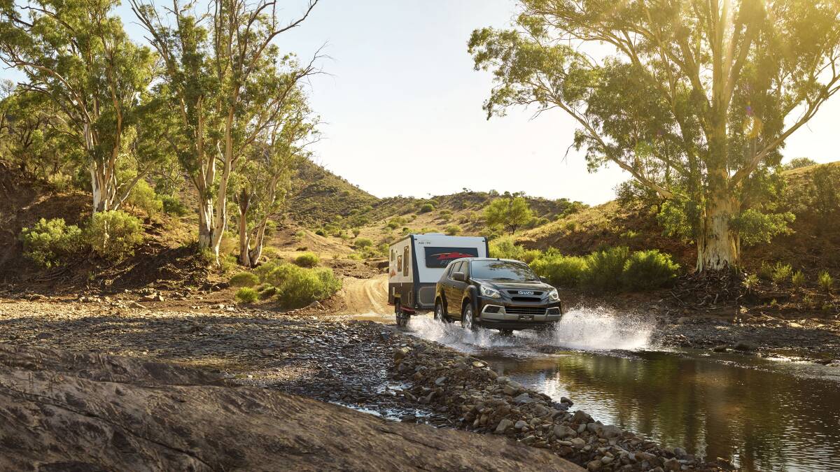 POWER: Whether towing a boat, caravan or trailer, the MU-X does it with ease thanks to the ingenious Isuzu technology and Japanese engineering under the bonnet.
