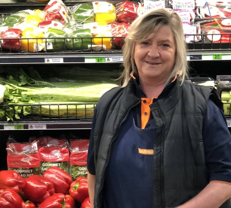 LISA: FoodWorks Creswick's produce manager.
