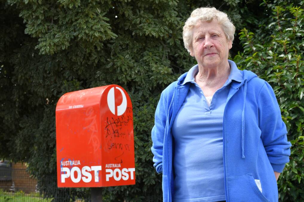 Action: Sebastopol's Joan Brown is fighting to save her local post office. Picture: The Courier