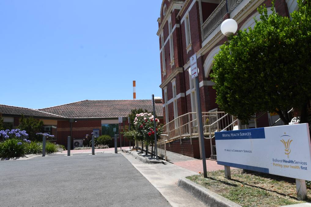 Ballarat Mental Health Services. Picture: Lachlan Bence