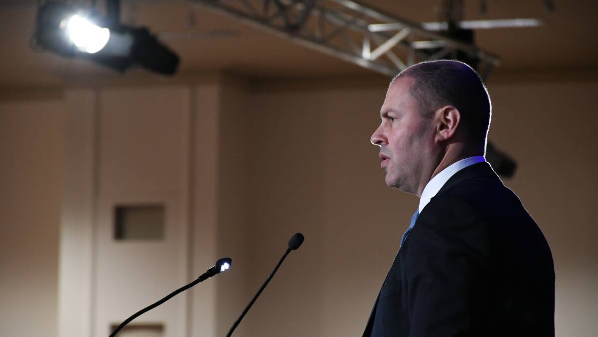 Federal treasurer Josh Frydenberg also spoke at the Victorian Liberal Party conference.