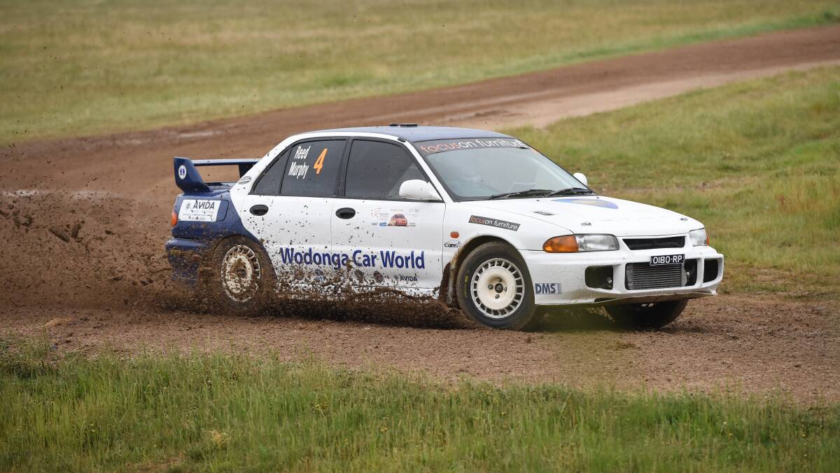 The club also hosts statewide events, including a round of the Victorian Rally Championships in 2016. Picture by Kate Healy