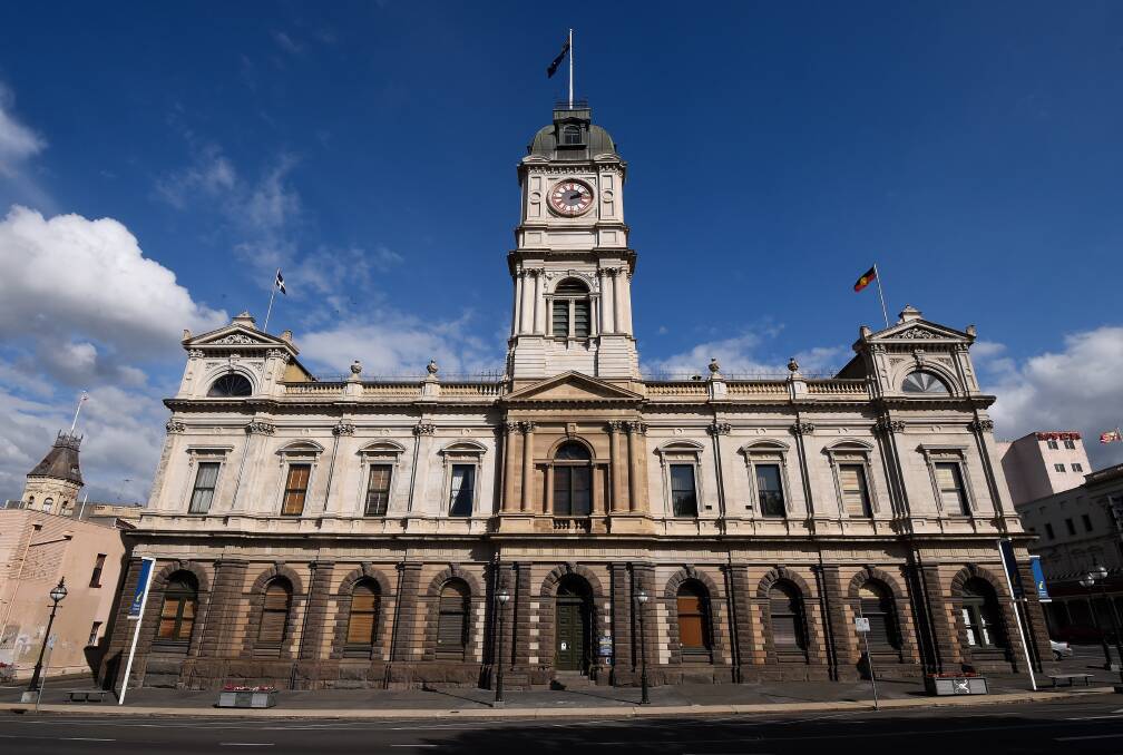 Ballarat Town Hall. File photo
