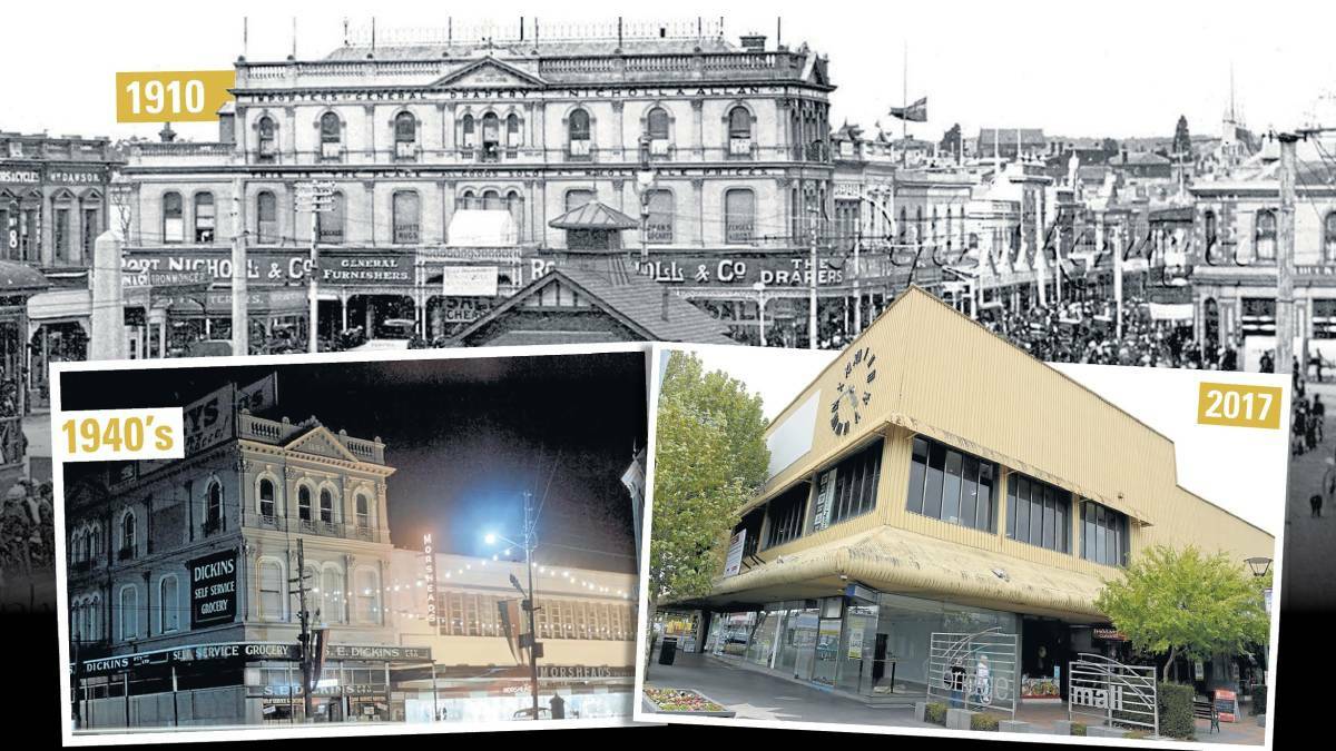 The Grenville Street corner over the years