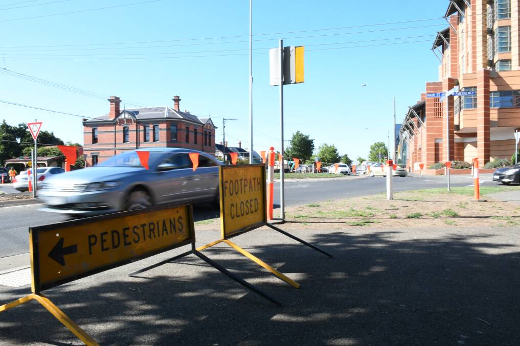 New pedestrian crossings on their way at Ballarat Base Hospital