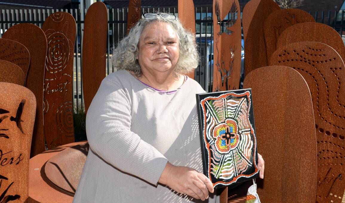 Healing: Lisa Sansbury, a survivor of the Stolen Generations, is encouraging others to speak out. Picture: Kate Healy