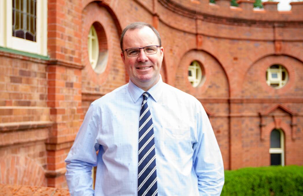 Fresh face: Steven O'Connor will become St Patrick's College principal at the start of the 2021 school year. Picture: contributed