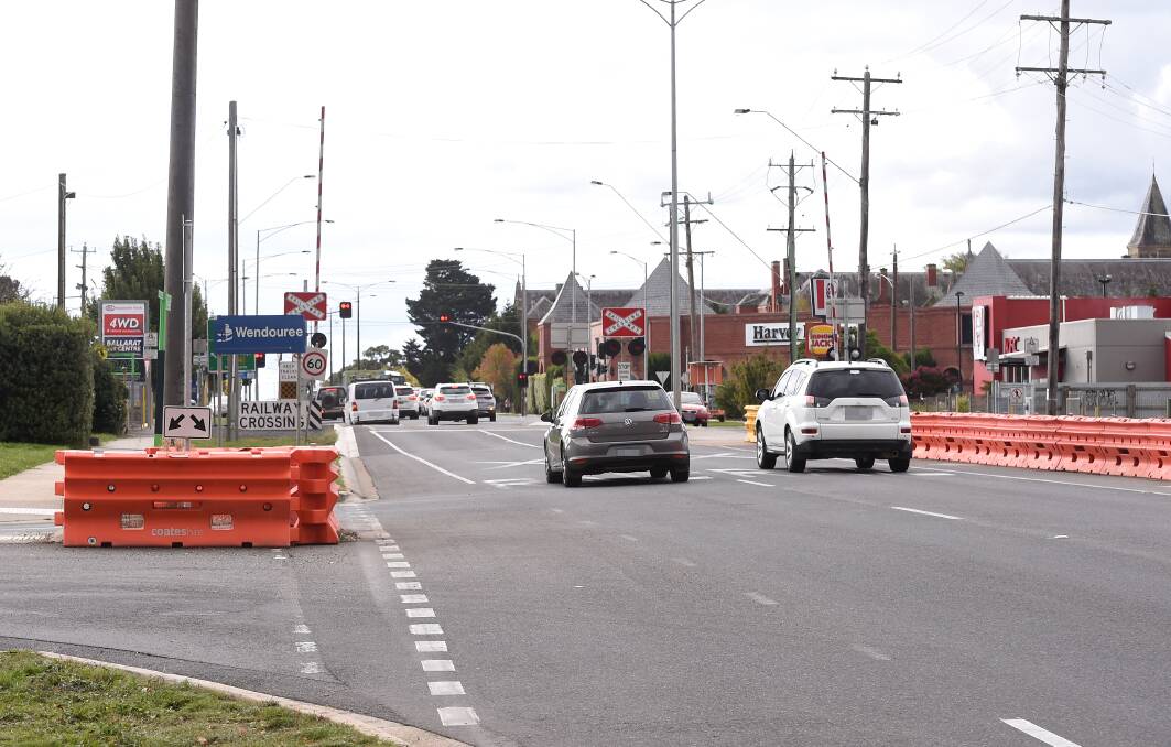 Next in line: The Gillies Street and Gregory Street West intersection in Wendouree will soon be transformed with traffic lights. Picture: Adam Trafford