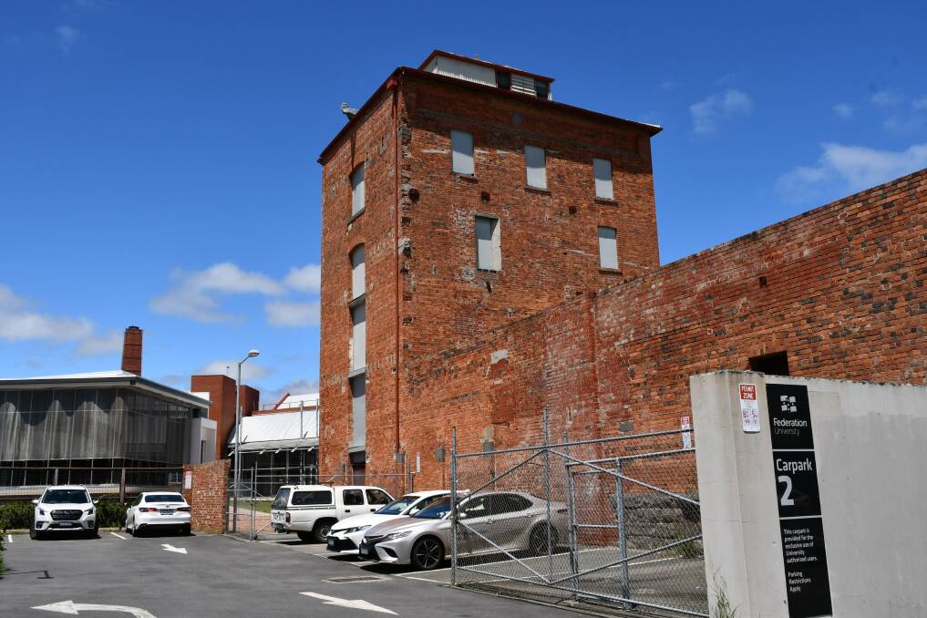 Could a new car park go here, next to Federation University's historic SMB campus on Armstrong Street South? Picture by The Courier