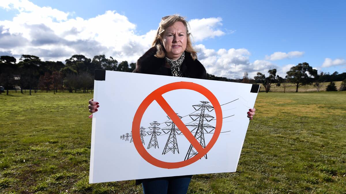 Myrniong's Emma Muir opposes the project. Picture: Adam Trafford