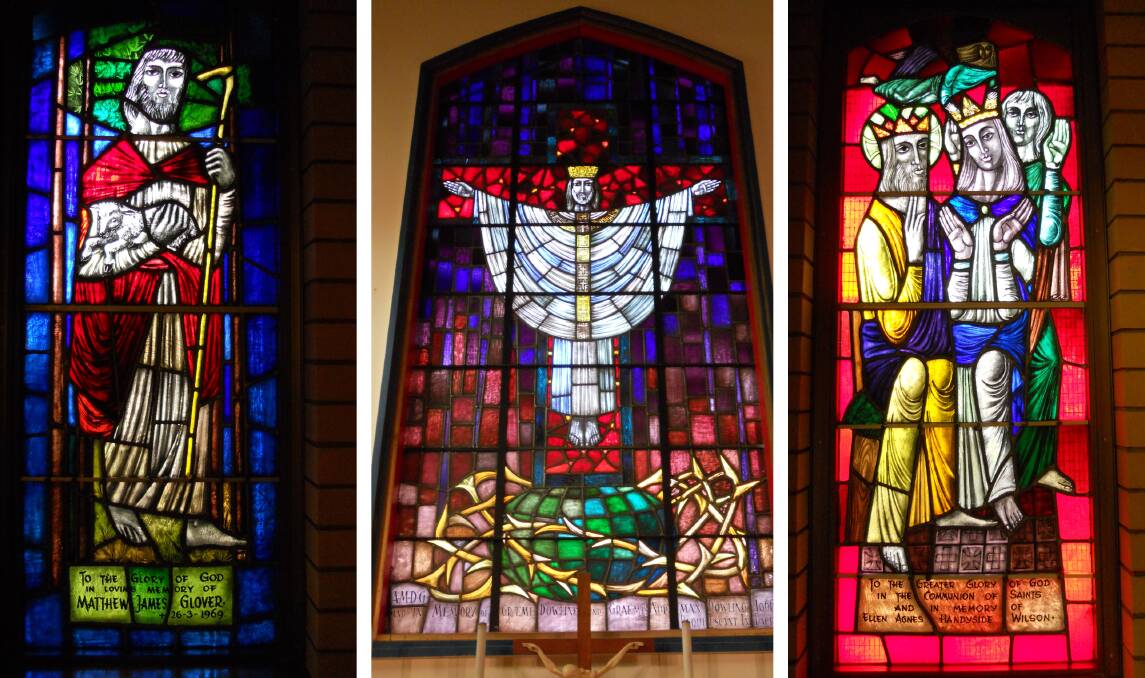 Works at St Matthew's Wendouree. Pictures: contributed