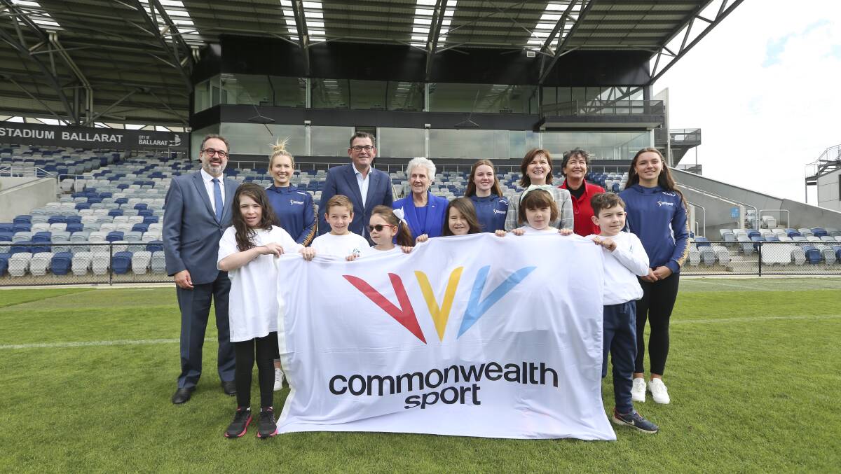 Ballarat will share in $2.6 billion in Commonwealth Games funding - but there's no specifics yet.