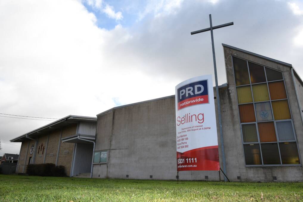 For sale: The entire Wendouree Uniting Church precinct is on the market.