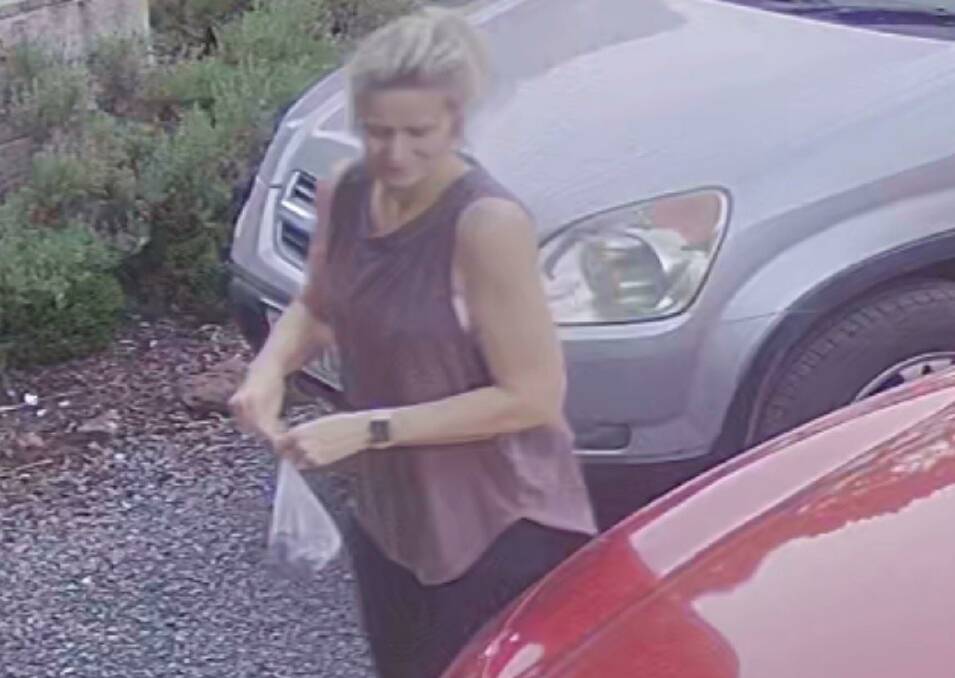 Missing person Samantha, who was last seen wearing a maroon/brown shirt and black leggings. Picture from Victoria Police Media