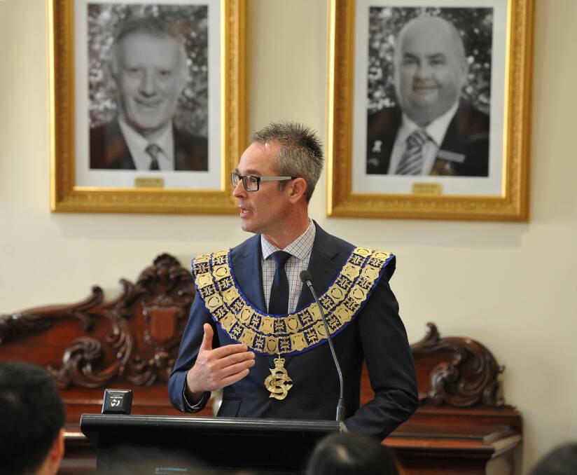 City of Ballarat mayor Ben Taylor