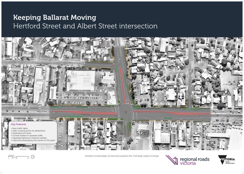 Hertford Street and Albert Street plans - click to enlarge. Picture: RRV